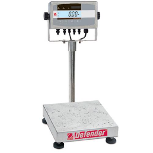 Ohaus D51XW10WR3 Defender 5000XW Extreme Square Washdown Scales, 25lb x 0.002lb