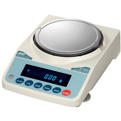 AND Weighing FX-2000iN Legal For Trade Class II Precision Balance,2200 x 0.01 g