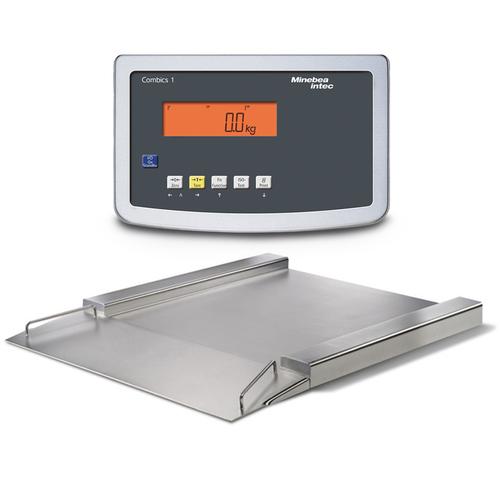Minebea IFP4-600WRK IF Painted Steel Combics 1 Flat-Bed Scale With Indicator 78.7 x 59.1, 1320 x 0.05 lb