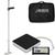Detecto DR-400C Visiting Nurse Scale  400 lb x 0.5 lb with Portable Height Rod and Case for Both