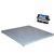 CAS HFS-505-CI100A Legal for Trade Floor Scale, 60 x 60 x 3.5  with CI-100A - 5000 x 1 lb