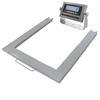 LP Scale LP7624A-5040SS-1000-4 Stainless Steel 40 x 50 x 4 inch LCD Portable U-Beam Scale 1000 x 0.2 lb
