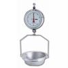 Chatillon 4230DD-T-AS Mechanical Hanging 9 inch Scale with AS Pan, Double Dial, 30 lb x 1/2 oz