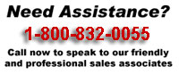 Call Sales 800-832-0055