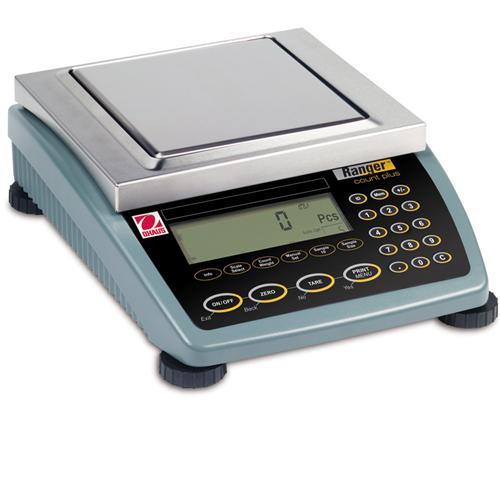 Ohaus RP3RM/2 Ranger Count Plus  w/ 2nd RS232 Legal For Trade Compact Scale (6 lb x  0.0002 lb Certified Resolution) 6.4 x 6.4 in Platform Size