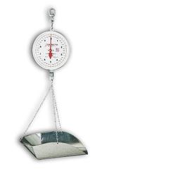 Detecto - 20 Lb Dial Hanging Scale with Galvanized Scoop