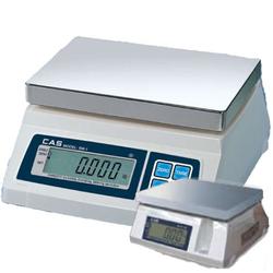 CAS SW-10-D Portable Digital Scale W/ Dual Display, 10 lb x 0.005 lb, Legal for Trade