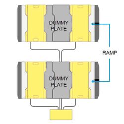 CAS RW-Z Series Dummy Plate 1, 35.4 x 23.2 x 1.5  