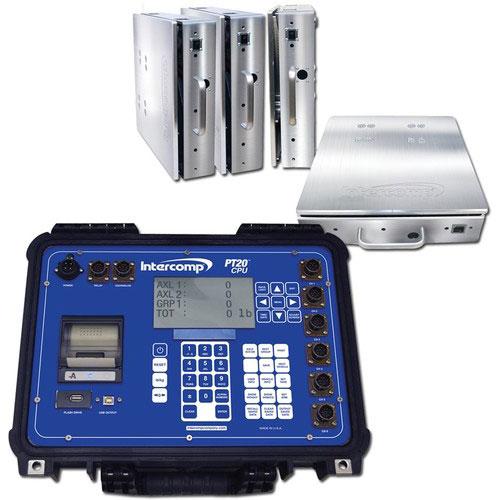 Intercomp SW 170151-RFX Wireless Wheel Scales System with PT20 Indicator 20000 x 1 lb