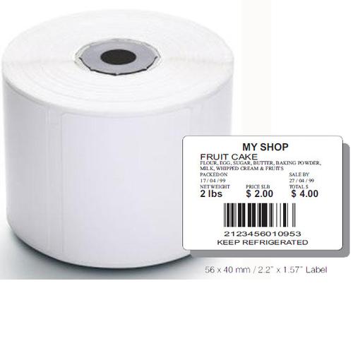 Torrey TR-8010B 58 x 40mm Thermal labels 1 Roll (1500 Lables)