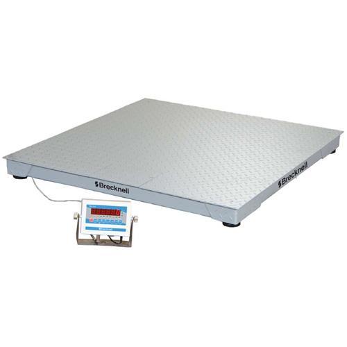 Brecknell DSB3636-02.5 Legal for Trade 36`` x 36`` Floor Scale 2500 x 0.5 lb