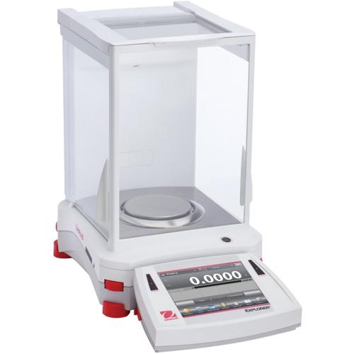 Ohaus EX224N/AD Explorer Analytical Balance  (30061998) with Automatic Door - 220 g x 0.1 mg and  Legal for Trade 220 g x 1 mg  