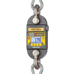 Dillon AWT05-506310 EDXtreme RED Dynamometer with two shackles & backlight &  radio-ready 330000 x 100 lbs 