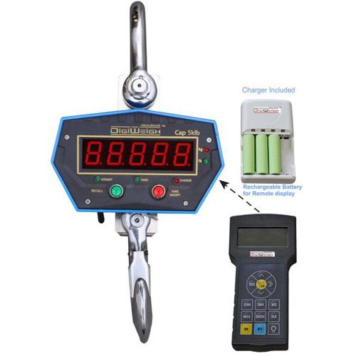 DigiWeigh DWP-10000C2XW Wireless  Crane Scale  -  10000 x 2 lb