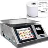Torrey WLS-40L Label Printing Scale 40 x 0.01 lb with 1 case of TR8051 Continuous Strip Lables Torrey WLS-40L Label Prin