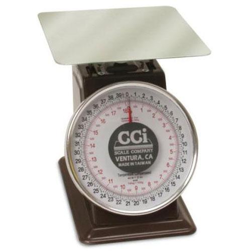 CCi LCD7004-DR - 8 inch Spring Dial Scale, 70lb x 4oz