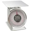 CCi LCD0512-DR-SS - Stainless Steel 8 inch Spring Dial Scale, 5lb x 1/2oz