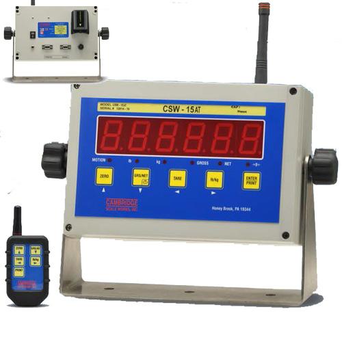 Cambridge CSW-15AT-B 1.5 LED Indicator Legal for Trade with Battery and Wireless Remote