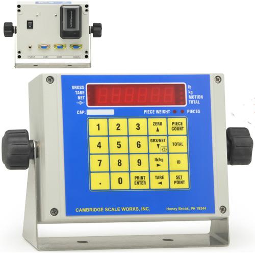 Cambridge CSW-20AT-B LED Indicator Legal for Trade with Battery and Full Numeric Keypad