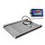 Cambridge S670230302K Model SS670-2 Series Stainless Steel Scale Built In Double Ramp 30 x 30 x 1.5 / 2500 x 0.5 With Indicator