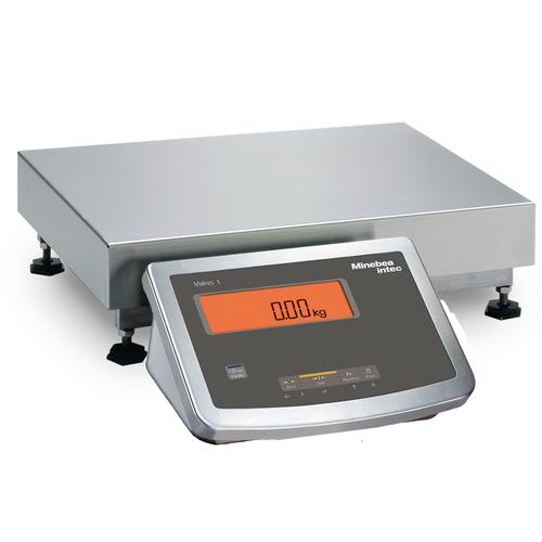 Minebea MW1P1U15DCL Midrics Industrial Scale With Galvanized/Painted frame 12.5 x 9.5, 25lb x 0.005lb 