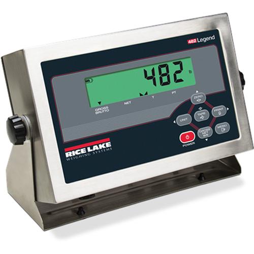  Rice Lake 482 LCD Legend Series Digital Weight Indicator with Quick Connect
