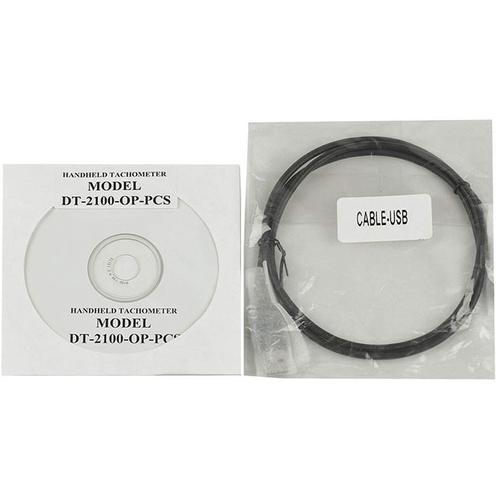 Shimpo DT-2100-OP-PCS PC Software for DT-2100 Tachometer with USB Cable 