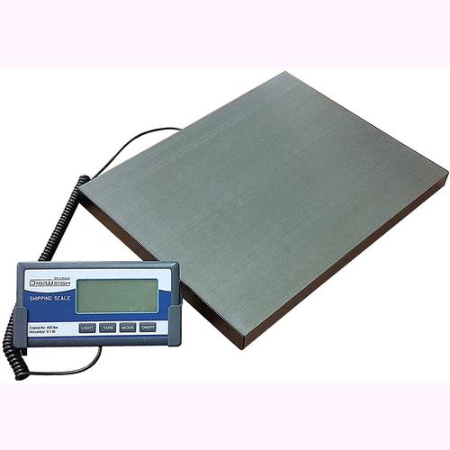DigiWeigh DW-64 Digital Stainless Steel Shipping Scale - 400 x 0.1 lb