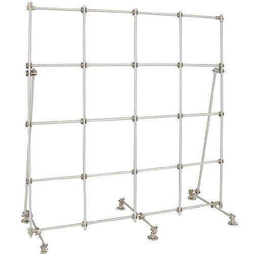 Ohaus CLR-FRAMEAL Aluminum Lab Frame Kit - 48 in x 18 in x 48 in (1,219 mm x 457 mm x 1,219 mm) 