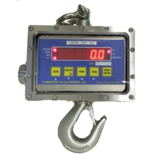 Cambridge SSCSW-10AT-CS-500  Stainless Steel Legal for Trade Crane Scale 500 x 0.1 lb