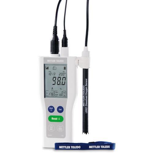 Mettler Toledo® F3-Standard FiveGo Portable F4 Dissolved Oxygen with LE621 sensor and Case