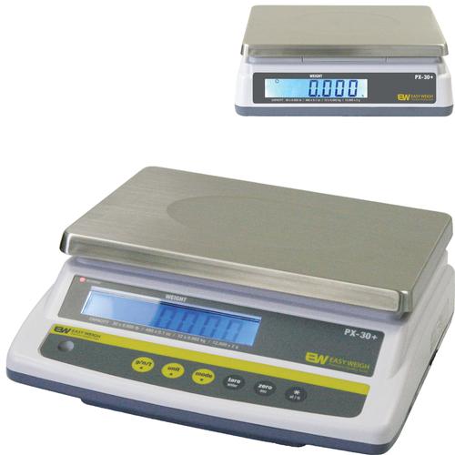 EasyWeigh PX-12-DR+ Legal for Trade Dual Display Scale, 12 x 0.002 lb 