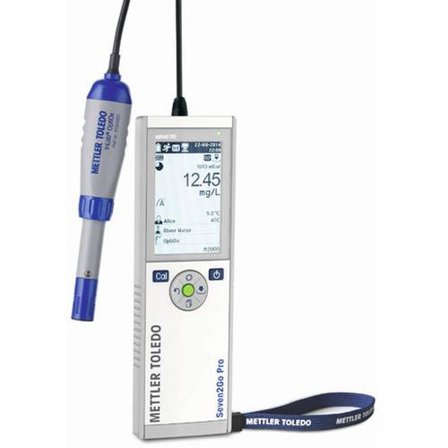 Mettler Toledo® S9 Seven2Go S9-Basic Dissolved Oxygen portable meter kit with InLab OptiOx-ISM IP67 0.00 to 50 mg/L (ppm)
