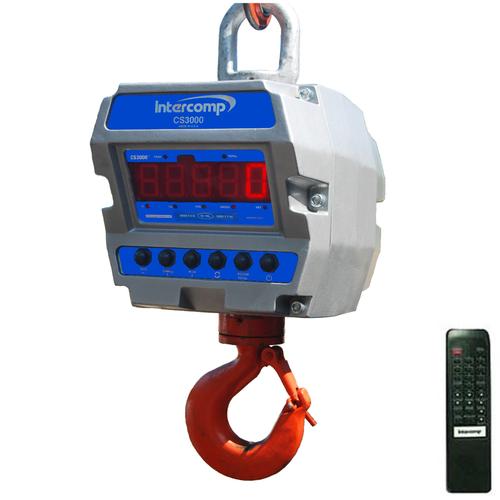 Intercomp CS3000 184761-RFX  Legal for Trade Crane Scale with LED Display 20000 x 5 lb