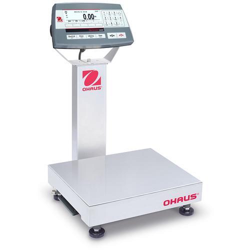 Ohaus D52P25RQR1 Defender 5000 12 x 12 in Bench Scale 50 x 0.002 lb and Legal for Trade 50 x 0.01 lb