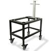 Rice Lake 190201 Mild Steel MSC Mobile Scale Cart for 12 x 18 Benchmark