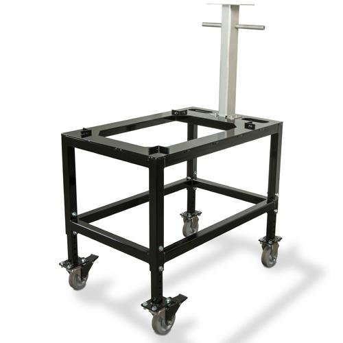 Rice Lake 190201 Mild Steel MSC Mobile Scale Cart for 12 x 18 Benchmark