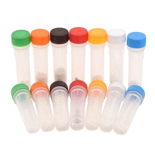 Ohaus 30391433 Sample Tube Kit, 14 Tubes; 2 each of White, Yellow, Blue, Orange, Green, Red, and Brown