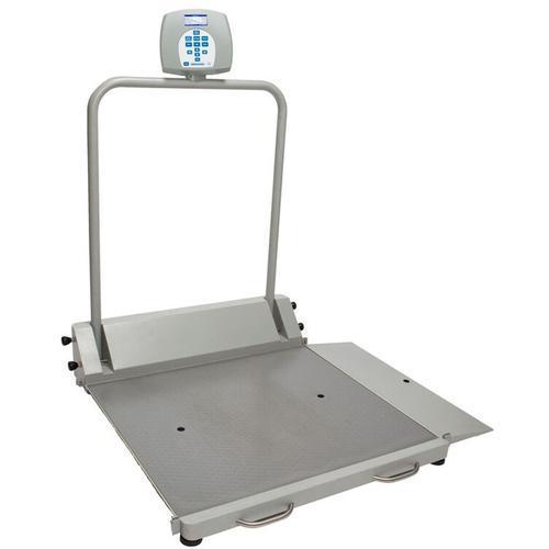 HealthOMeter 2600KG-BT Digital Wheelchair Scale with Built-in Pelstar Wireless Technology KG Only 454 x 0.1 kg
