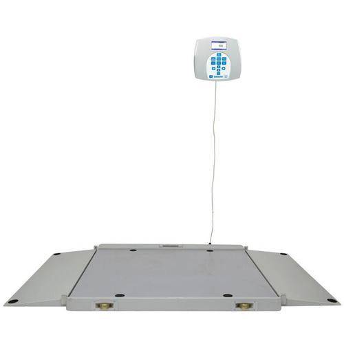 Health O Meter 2700KG Portable 1092 mm x 1067 mm Wheelchair Scale KG Only 454 x 0.1 kg