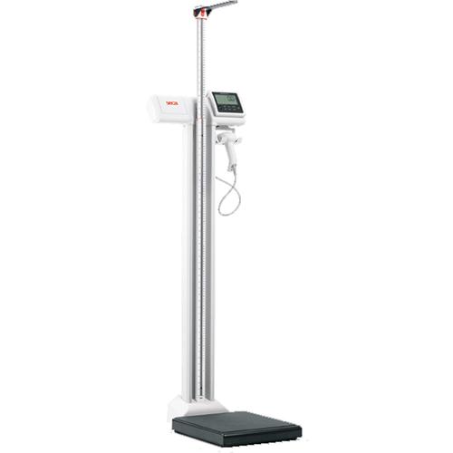 Seca 797 Column Medical Scale with eye-level display and Wi-Fi function 550 x 0.2 lb