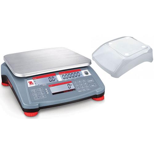 Ohaus RC31P15 Ranger 3000 Counting Scale  Legal for Trade 30 x 0.001 lb with In-Use Protective Cover 