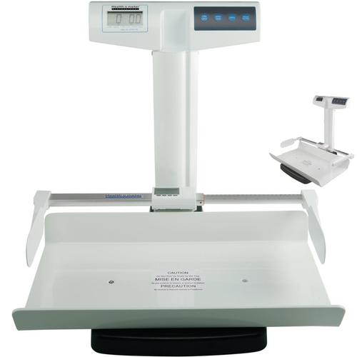 HealthOMeter 522KL-EHR Digital Pediatric Scale with Digital Height Rod 20 lb 0.2 oz and 50 lb x 0.5 oz