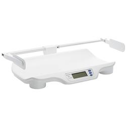Houseables Medical Scale, Digital, Touchless Sonar Stadiometer, L18 x W14  x H86, White, 440 lbs. Doctor Physician Professional Scales, Weight
