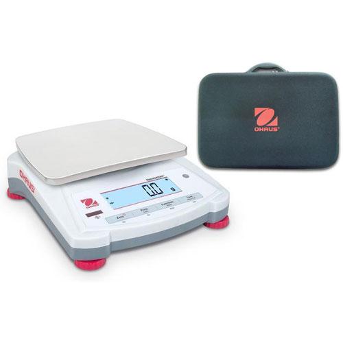 Ohaus Navigator with Touchless Sensors Portable Balance 2200 x 0.1 g with Carrying Case