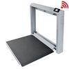 Detecto 7550-C Wall-Mount Fold-Up Wheelchair Scale with WiFi / Bluetooth 1000 lb x 0.2 lb