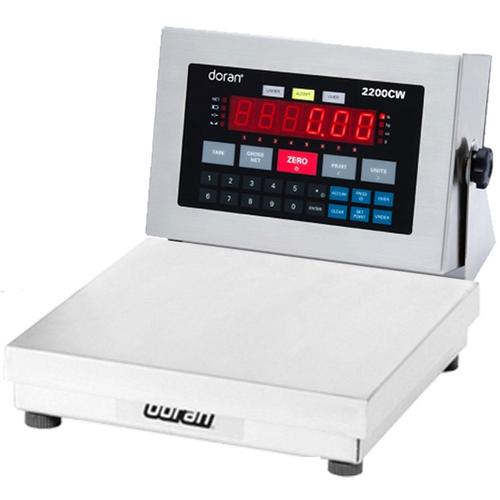 Doran 2202CW/88-ABR Checkweighing 8 X 8 Scale With Attachment Bracket 2 x 0.0005 lb