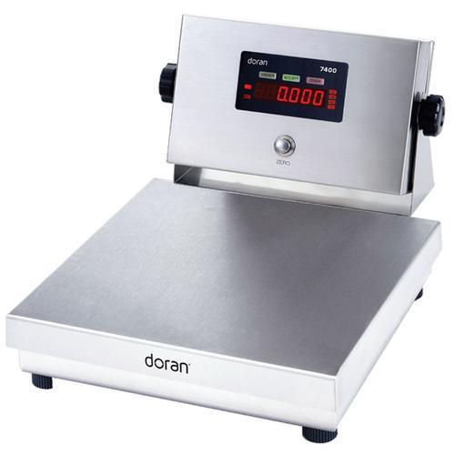 Doran 7405-ABR Washdown 10 x 10  Bench Legal for Trade Scale With Attachment Bracket  5 x 0.001 lb