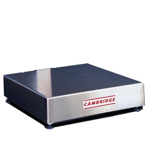 Cambridge SA610-6565-10 Low Profile Bench 6.5 x 6.5 Stainless Steel Scale 10 lb - Base Only