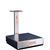 Cambridge SA610-B-1212-25 Low Profile Bench 12 x 12 Stainless Steel Scale with 20 inch Column 25 lb - Base Only